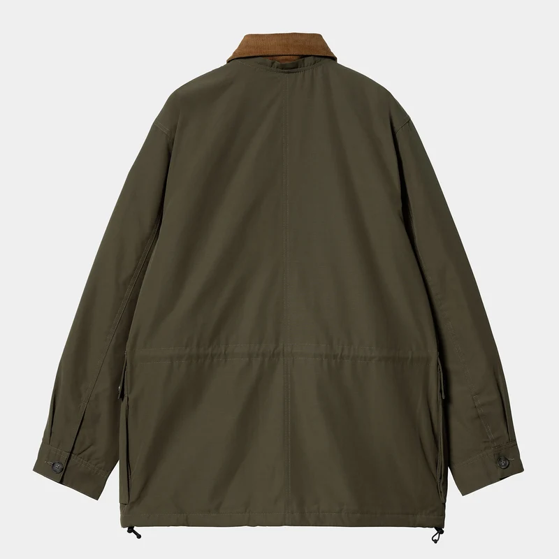 Carhartt WIP Herren Bryce Jacke - Zypresse / Hamilton Braun