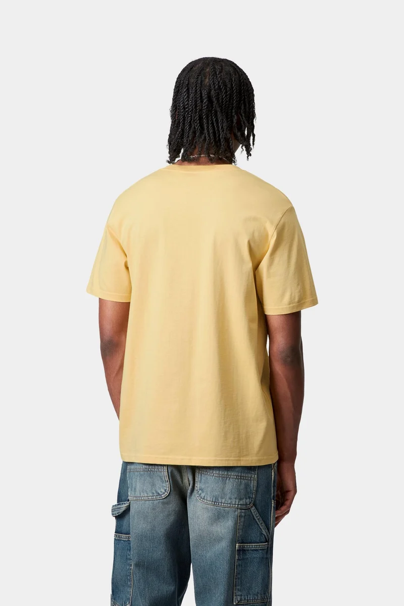 Carhartt WIP Herren Pocket T-Shirt | Luftgelb