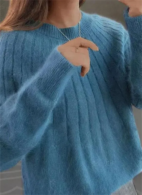 Drusilla | Flauschiger Kaschmir-Strickpullover