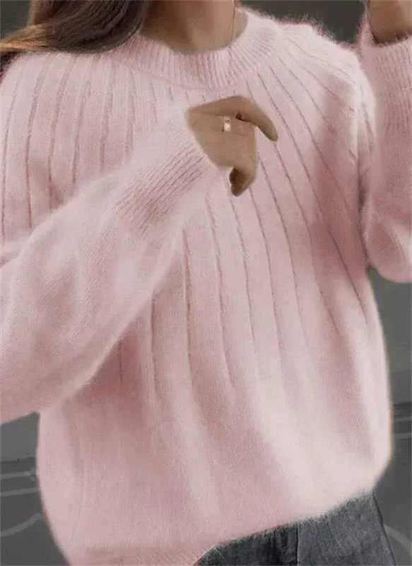 Drusilla | Flauschiger Kaschmir-Strickpullover