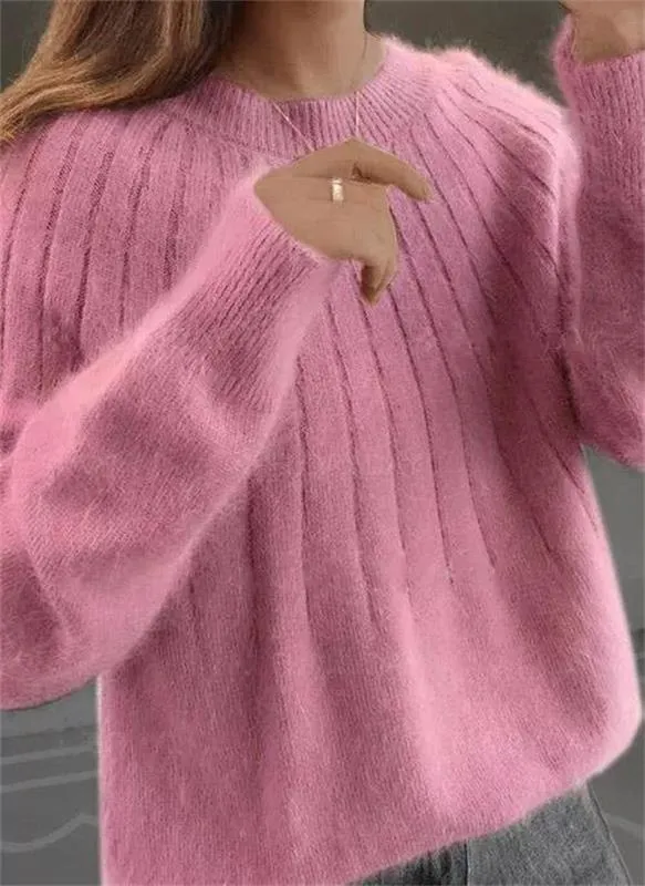 Drusilla | Flauschiger Kaschmir-Strickpullover