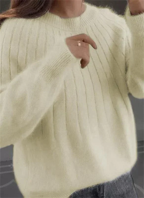Drusilla | Flauschiger Kaschmir-Strickpullover