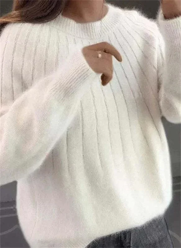 Drusilla | Flauschiger Kaschmir-Strickpullover