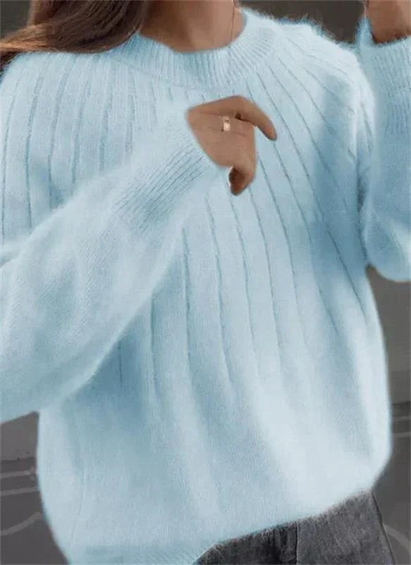 Drusilla | Flauschiger Kaschmir-Strickpullover