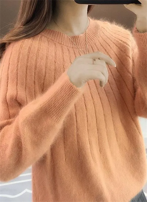 Drusilla | Flauschiger Kaschmir-Strickpullover