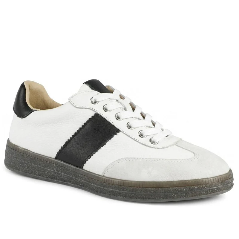 Belloza Leather Lace Up Trainers - BELLOZA / 329 272