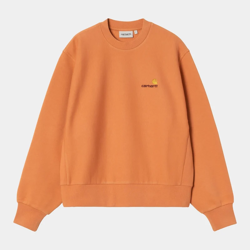 Carhartt WIP Frauen American Script Sweatshirt | Redhaven