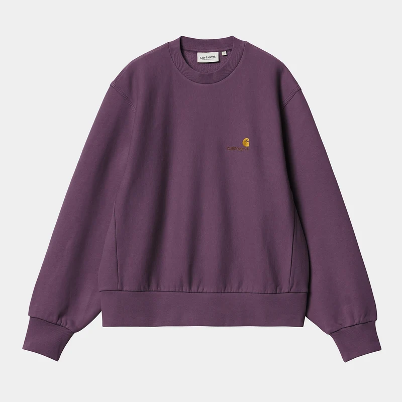 Carhartt WIP Frauen American Script Sweatshirt | Huckleberry