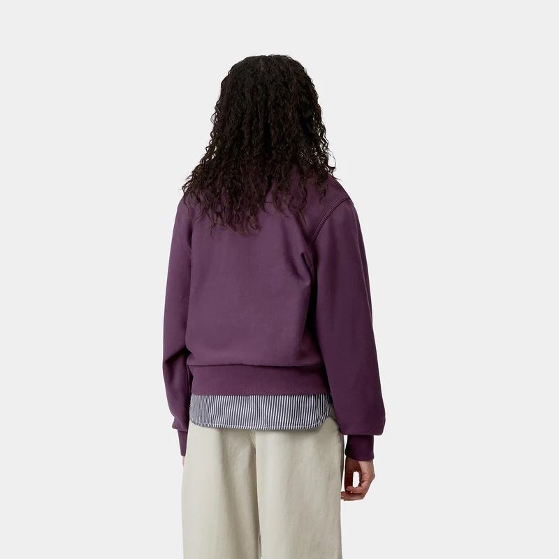 Carhartt WIP Frauen American Script Sweatshirt | Huckleberry