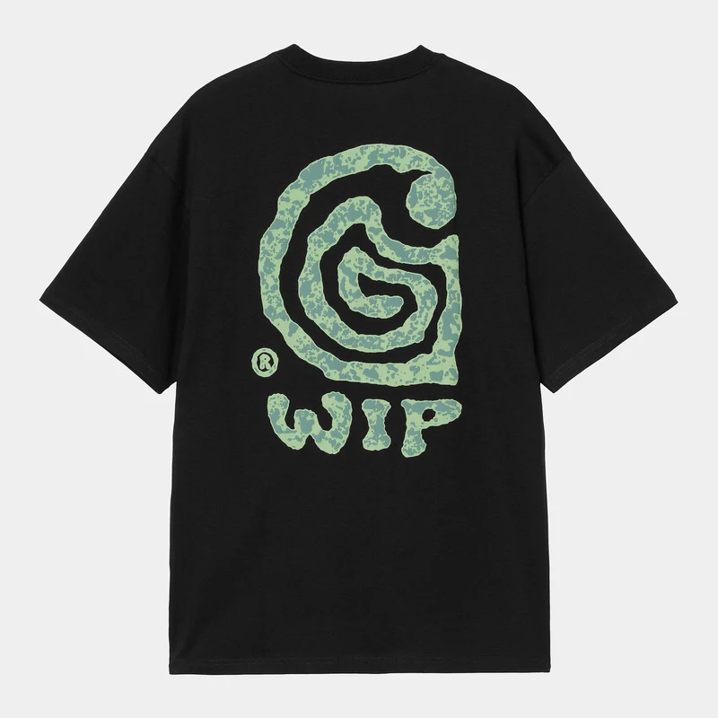Carhartt WIP Herren Helix T-Shirt | Schwarz