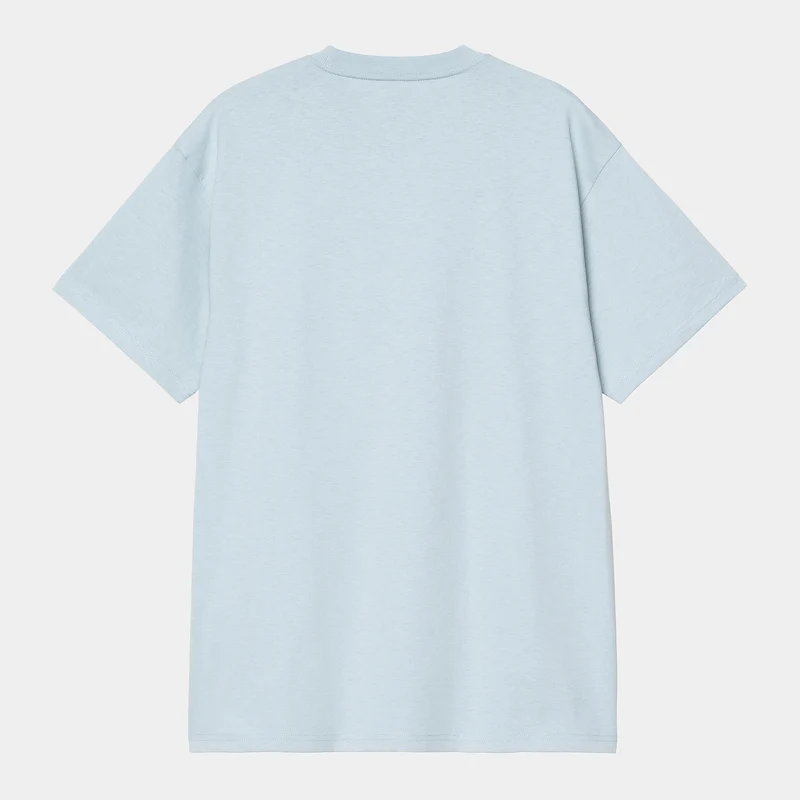 Carhartt WIP Herren Mirror T-Shirt | Blauer Nebel