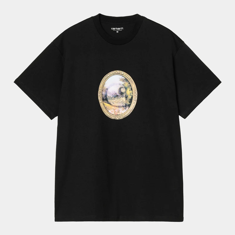 Carhartt WIP Herren Mirror T-Shirt | Schwarz