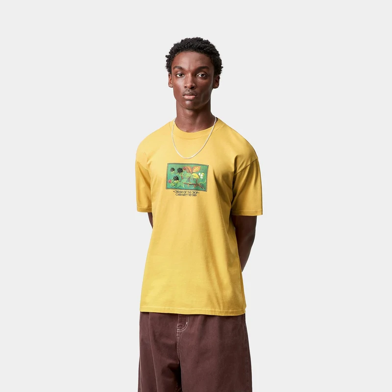 Carhartt WIP Herren Creme of the Crop T-Shirt | Suncrest