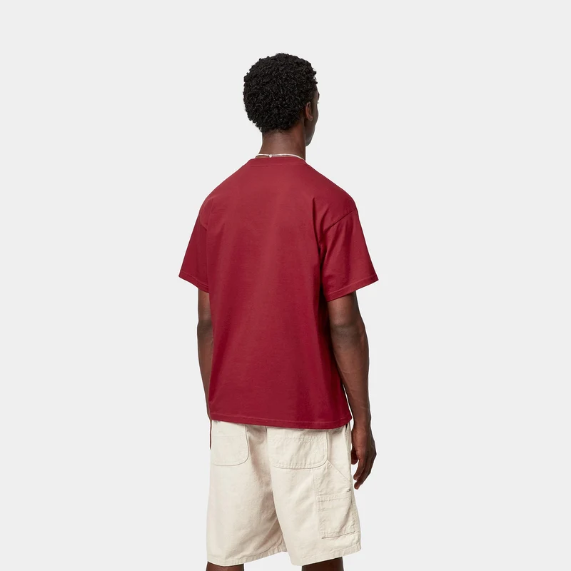 Carhartt WIP Herren Cream of the Crop T-Shirt | Scharlachrot