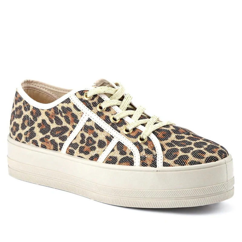 Aveline Platform Trainers - AVELINE / 327 359 - Leopard
