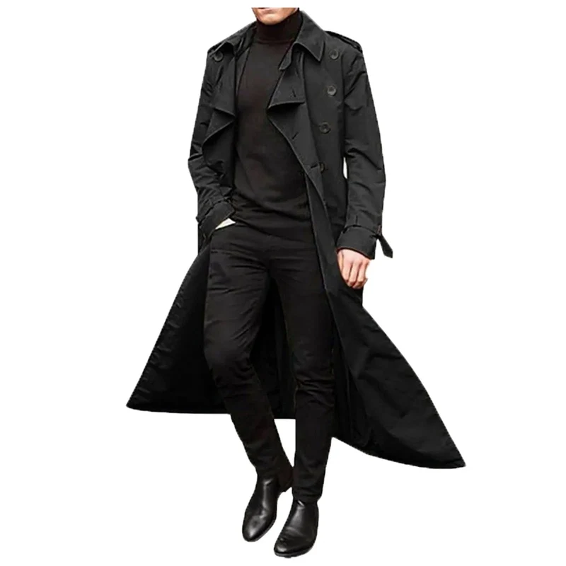 Niba | Lässiger modischer Herren Trenchcoat
