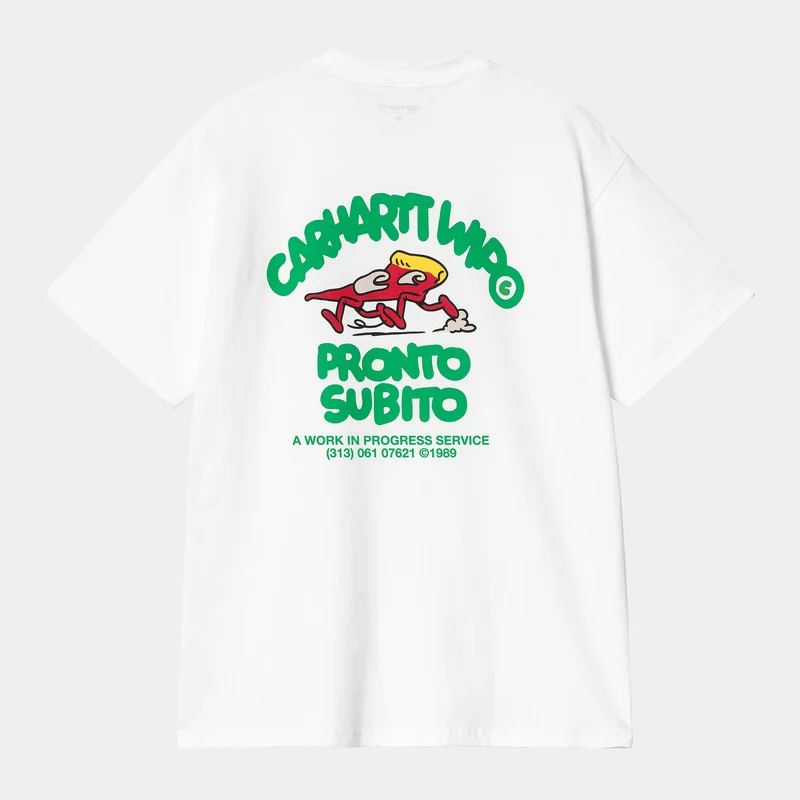 Carhartt WIP Herren Pronto T-Shirt | Weiß