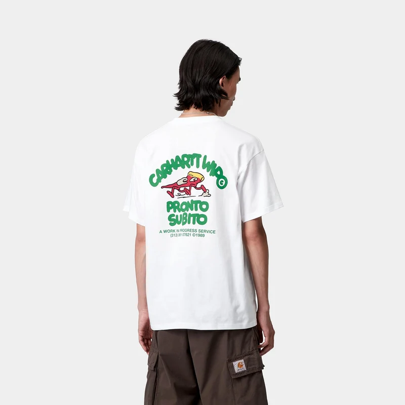 Carhartt WIP Herren Pronto T-Shirt | Weiß