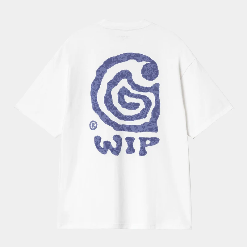 Carhartt WIP Herren Helix T-Shirt | Weiß
