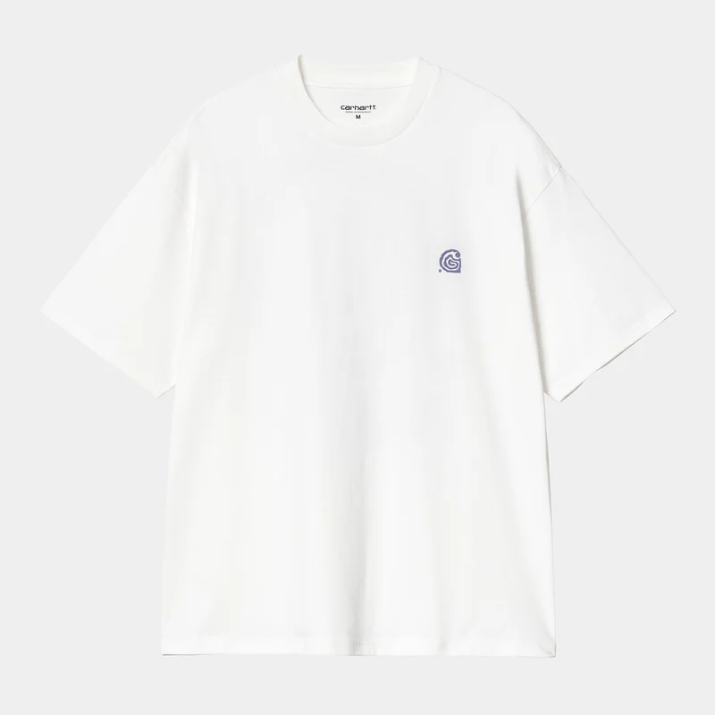 Carhartt WIP Herren Helix T-Shirt | Weiß
