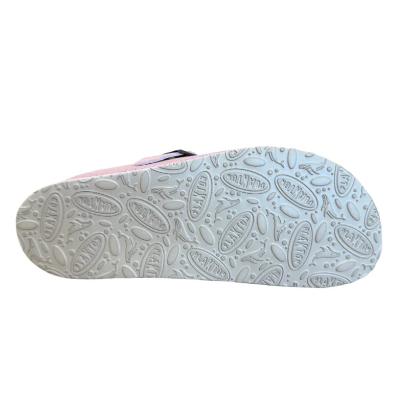 Plakton Gibraltar Wildleder-Pantoletten - Rosa