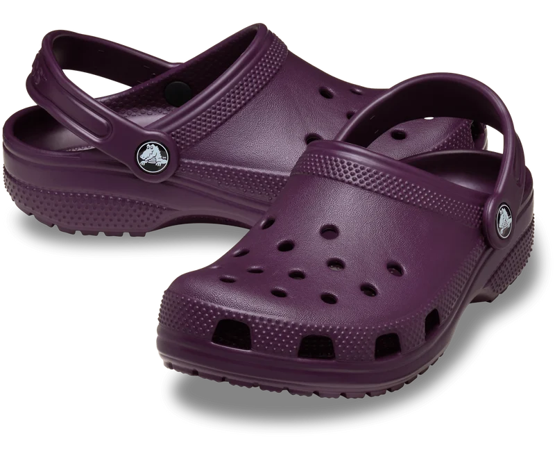 CROCS Kinder Classic Clog | Plüschpflaume