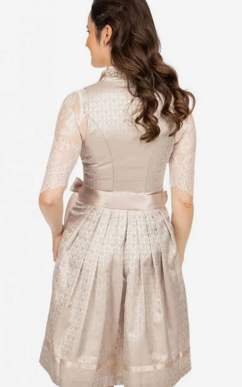 Johanna | Oktoberfest Dirndl Trachtenkleid mit Spitzenschürze Damen