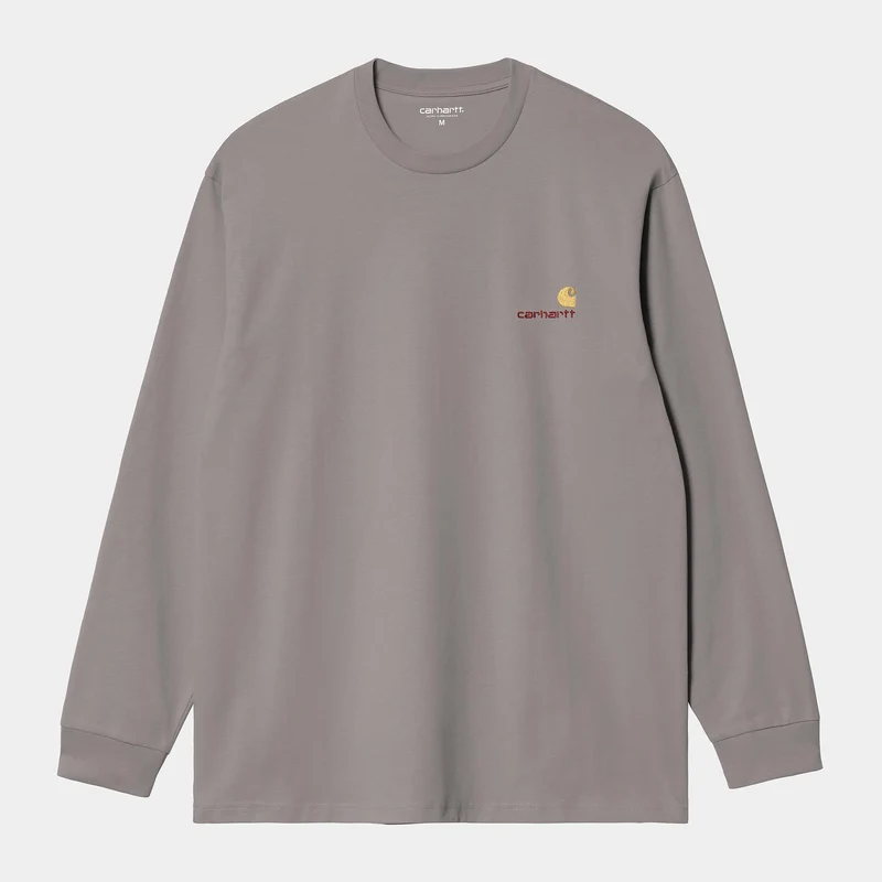 Carhartt WIP Herren American Script Langarm-T-Shirt | Yosemite