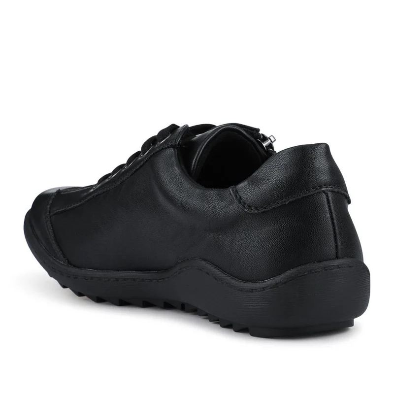 Lace-Up Trainers - WBINS38061 / 324 264 - Black-Black