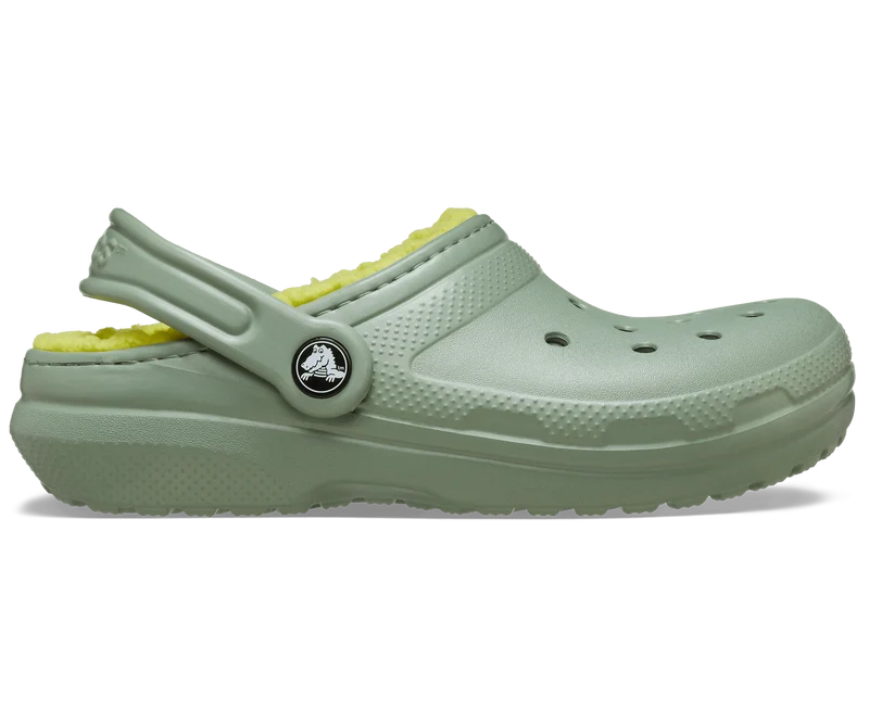 CROCS Kinderklassiker Lined Clog | Moos