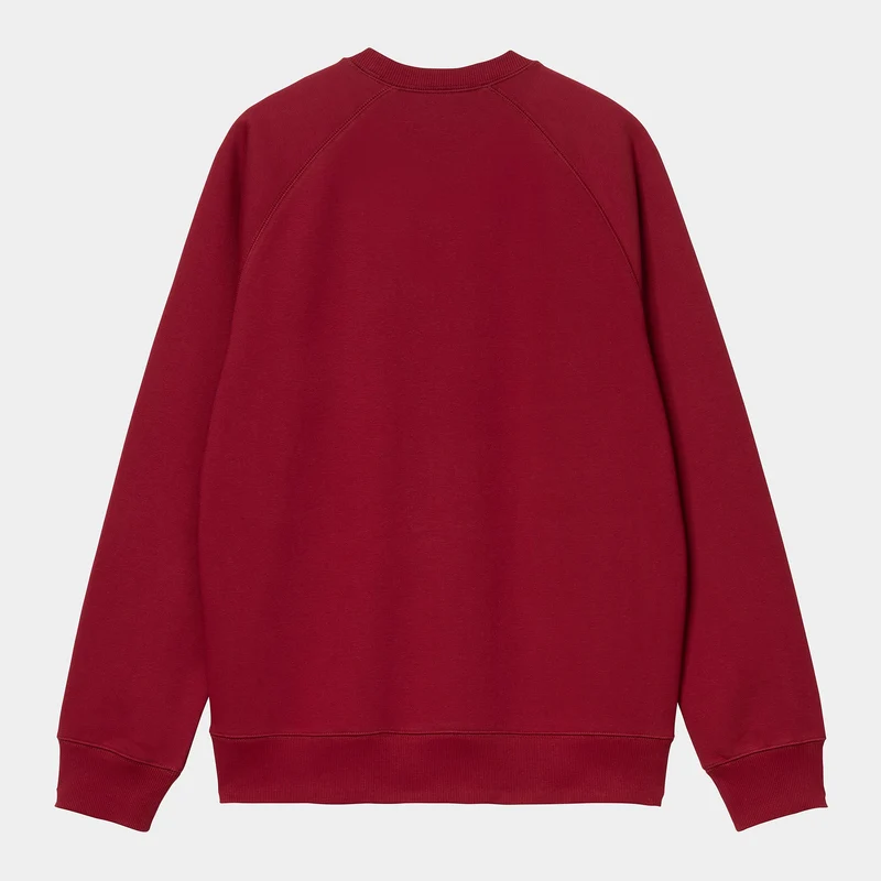Carhartt WIP Herren Chase Sweat Top | Scharlachrot