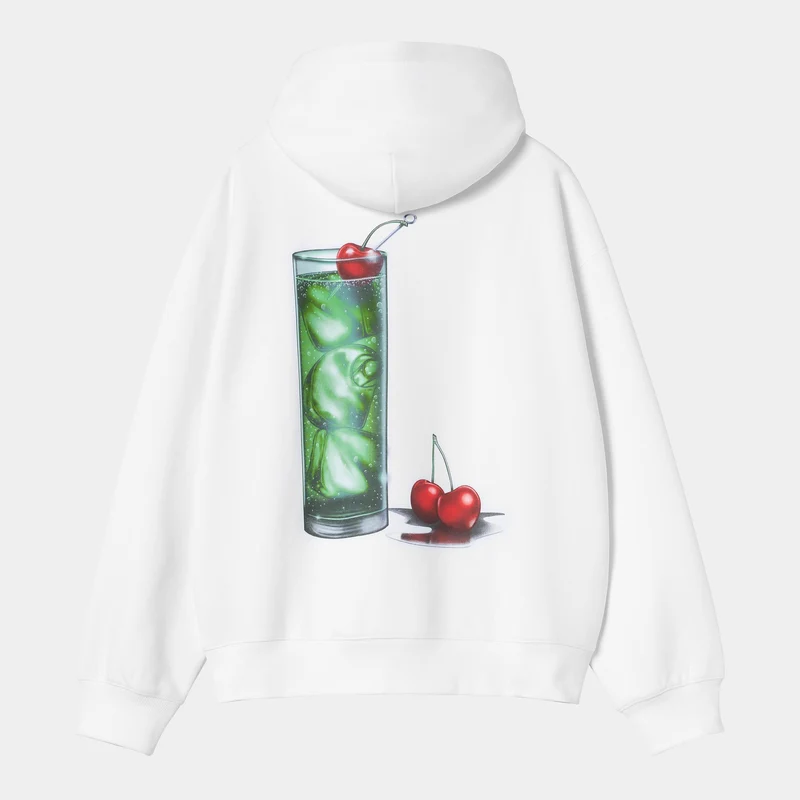 Carhartt WIP Herren Jake Garcia Hoodie | Weiß