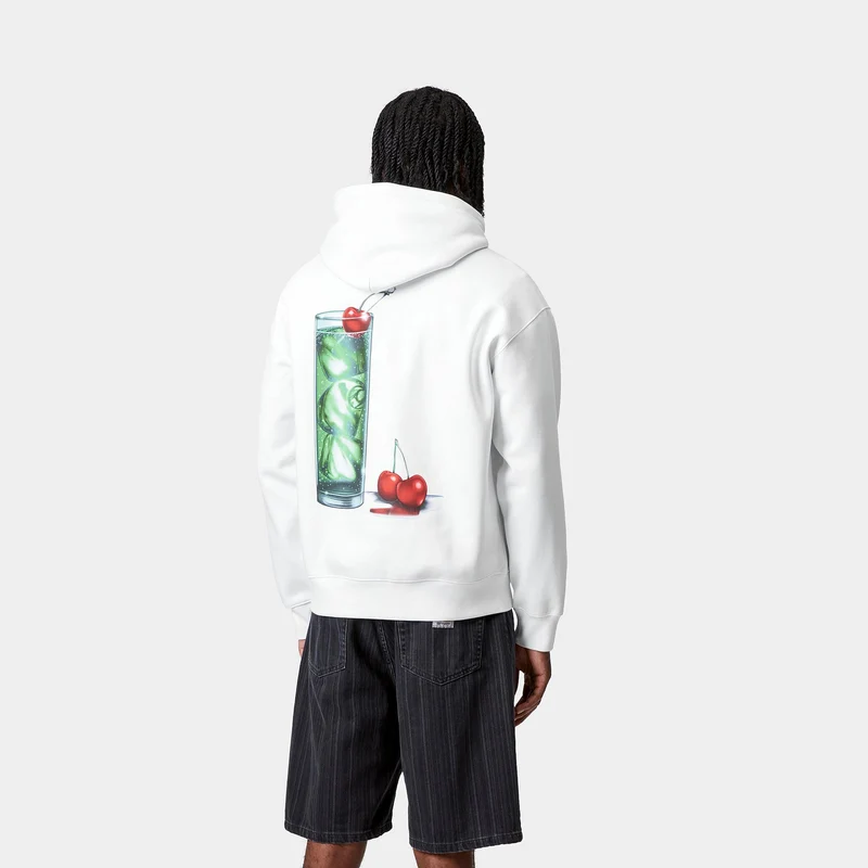 Carhartt WIP Herren Jake Garcia Hoodie | Weiß