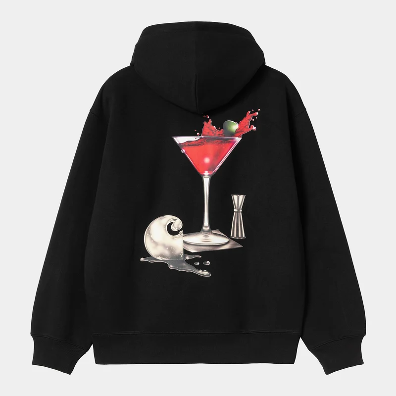 Carhartt WIP Herren Jake Garcia Hoodie | Schwarz