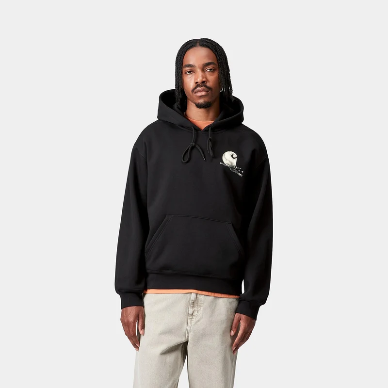Carhartt WIP Herren Jake Garcia Hoodie | Schwarz