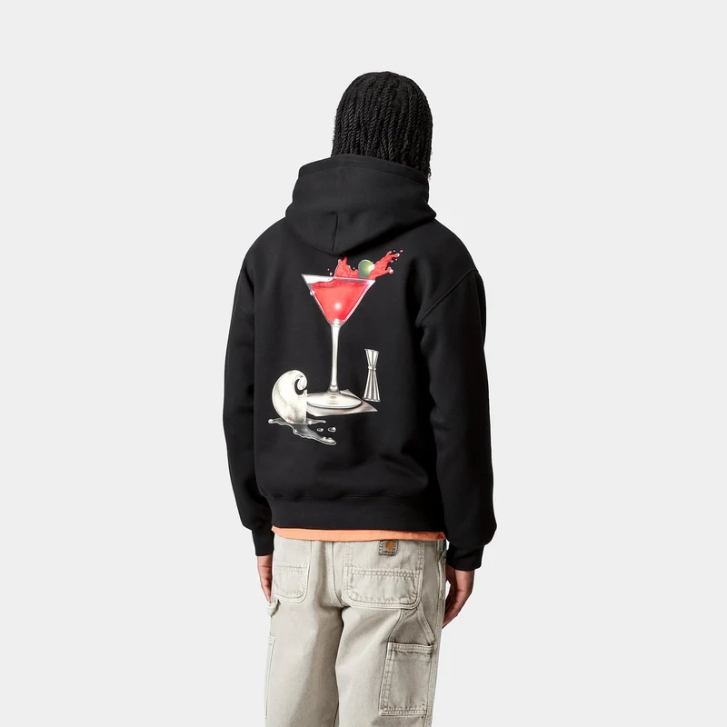 Carhartt WIP Herren Jake Garcia Hoodie | Schwarz