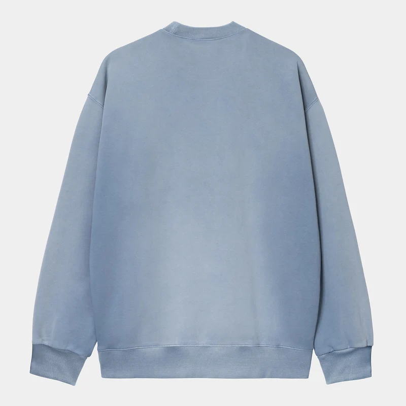 Carhartt WIP Herren Hudson Chalk Wash Sweat Top | Sorrent