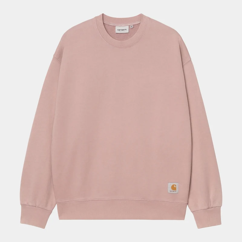 Carhartt WIP Herren Hudson Chalk Wash Sweat Top | Daphne