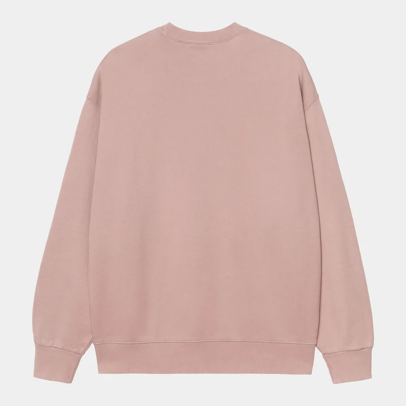 Carhartt WIP Herren Hudson Chalk Wash Sweat Top | Daphne