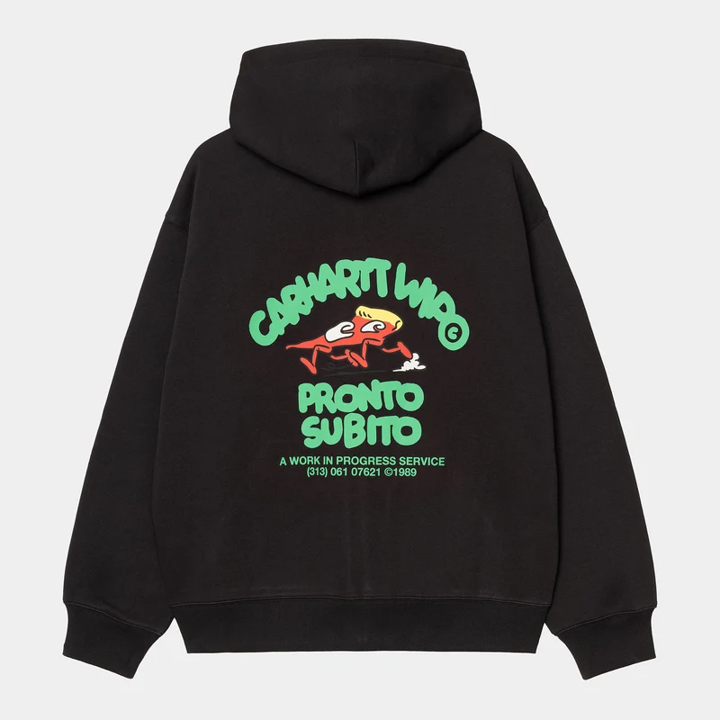 Carhartt WIP Herren Pronto Hoodie | Schwarz