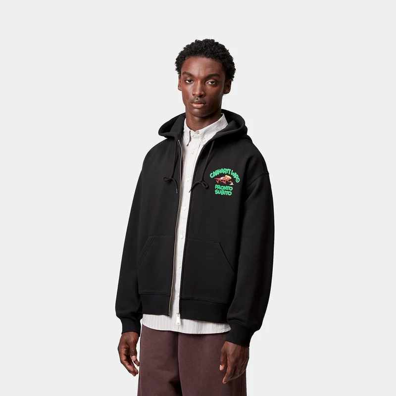 Carhartt WIP Herren Pronto Hoodie | Schwarz