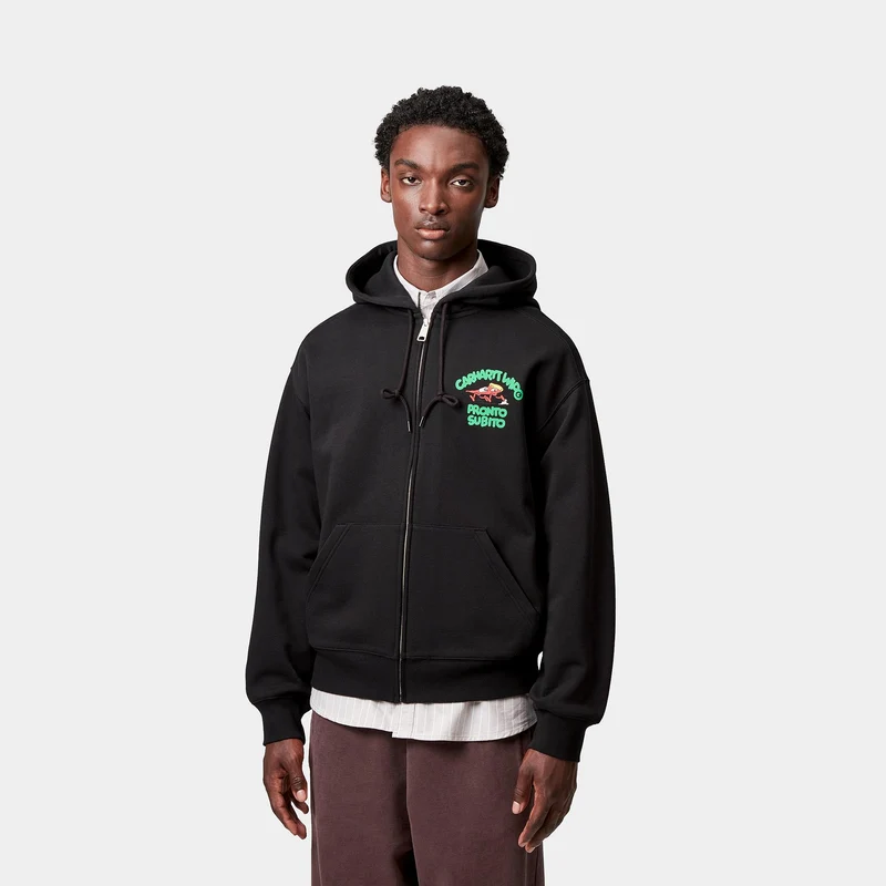 Carhartt WIP Herren Pronto Hoodie | Schwarz