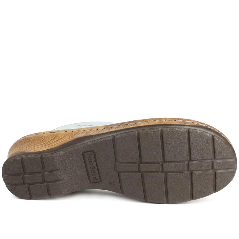 Josef Seibel Catalonia 86 Mule Sandals - JOSCL43001 / 330 435 - Blue Multi