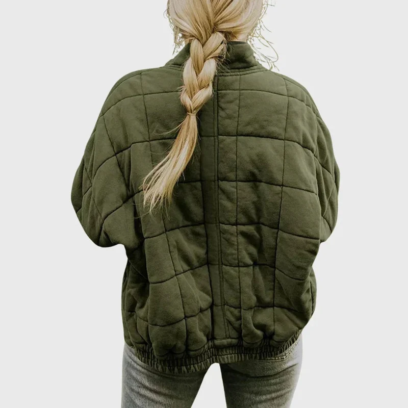 Luisa | Damen Steppjacke gesteppt mit Reißverschluss Regular Fit Übergangsjacke