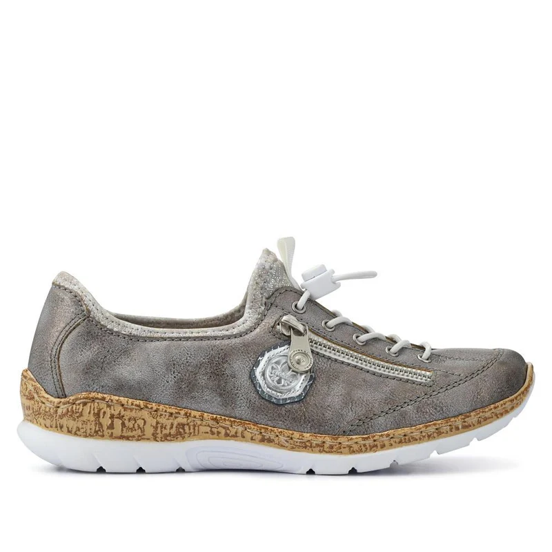 Casual Lace-Up Trainer - RKR29515 / 313 987 - Grey