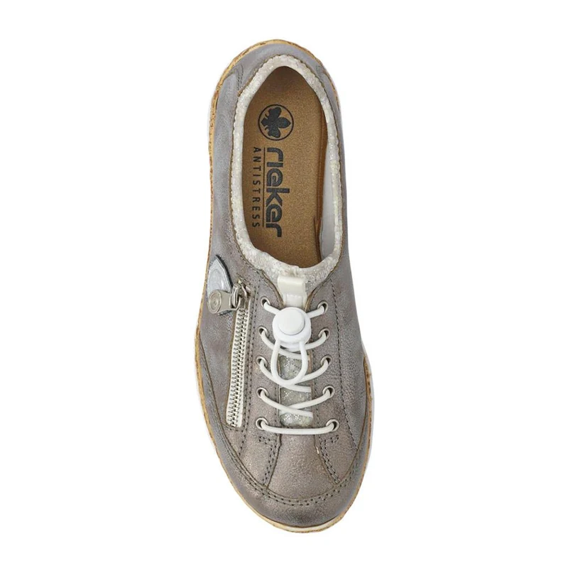 Casual Lace-Up Trainer - RKR29515 / 313 987 - Grey
