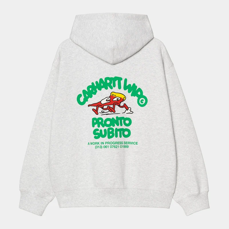 Carhartt WIP Herren Pronto Hoodie | Ash Heather