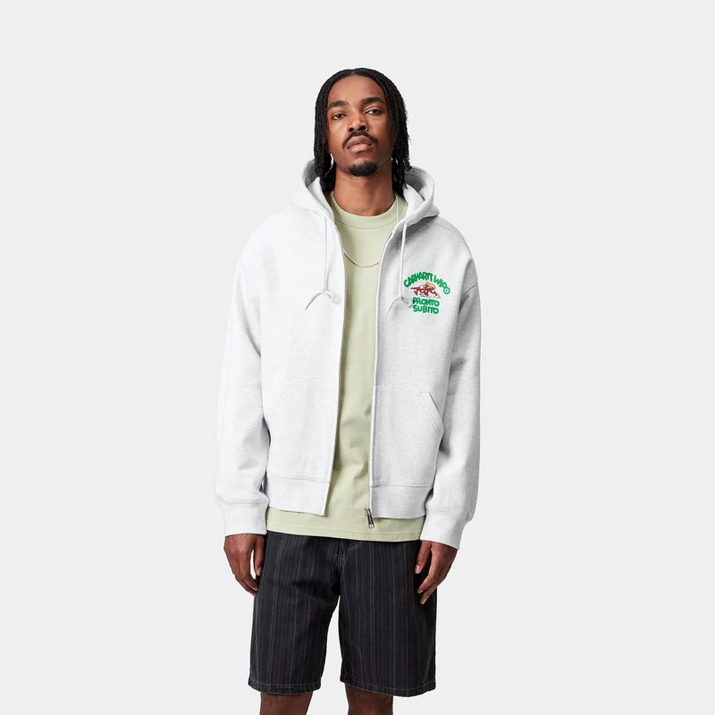 Carhartt WIP Herren Pronto Hoodie | Ash Heather