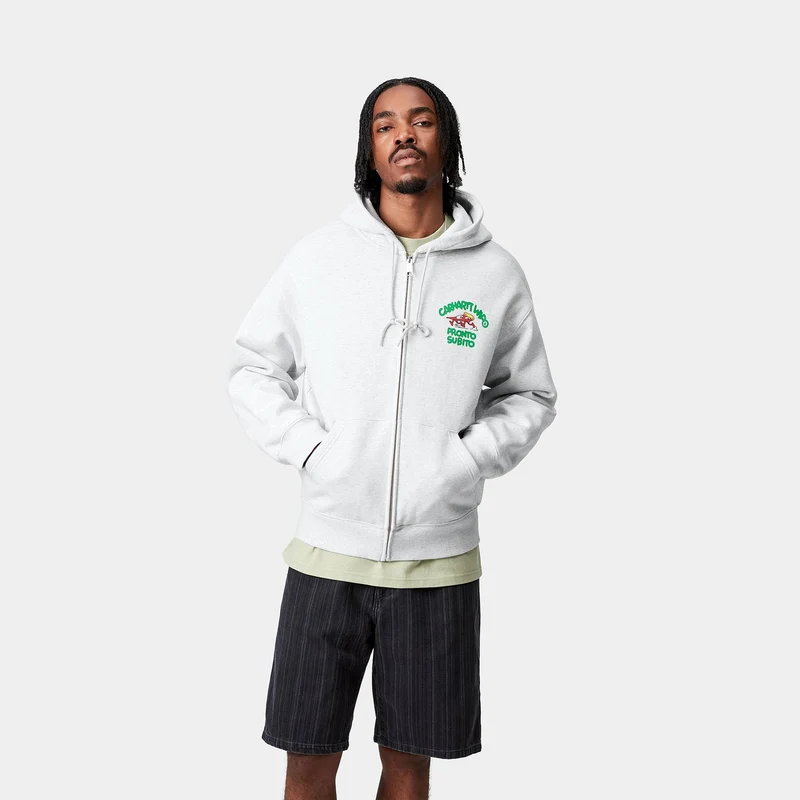 Carhartt WIP Herren Pronto Hoodie | Ash Heather