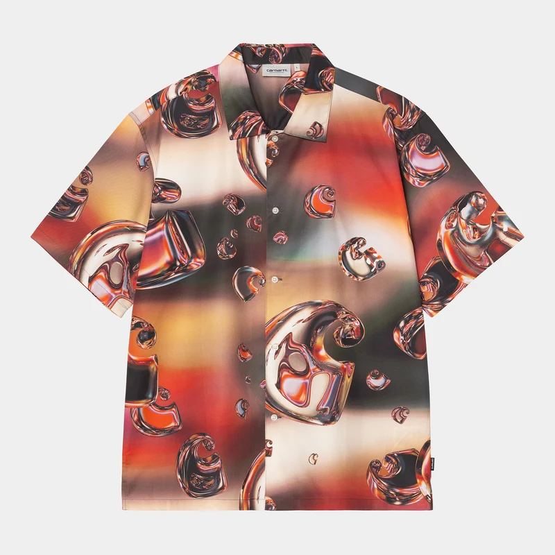 Carhartt WIP Herren Solar Chrome Shirt | Chrom